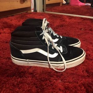 Womens Black Vans